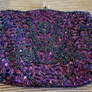 Beaded Sequin Evening Bag